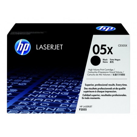 HP CE505X Toner HP black 6500str HP LaserJet P2055d/P2055dn HP CE505X Toner HP black 6500str HP LaserJet P2055d/P2055dn