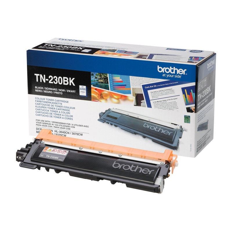 BROTHER TN230BK Brother TN230BK Toner negru ptr DCP9010CN/MFC9320CW/HL3040CN /HL3070CW -2000pag