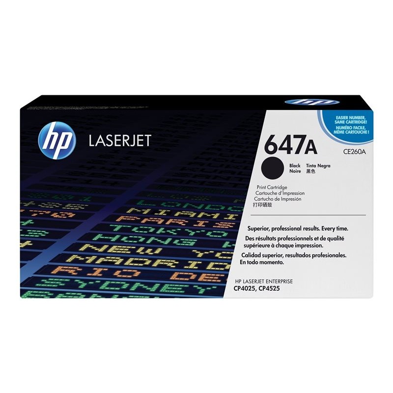 HP CE260A Toner HP black 8500str LJ CP4025/4525