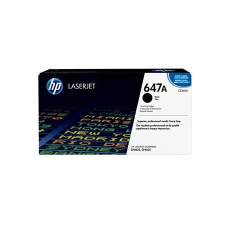 HP CE260A Toner HP black 8500str LJ CP4025/4525
