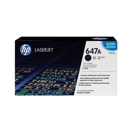 HP CE260A Toner HP black 8500str LJ CP4025/4525