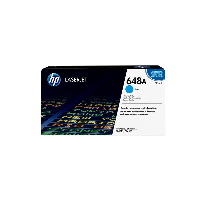 HP CE261A Toner HP cyan 11000str LJ CP4025/4525 HP CE261A Toner HP cyan 11000str LJ CP4025/4525