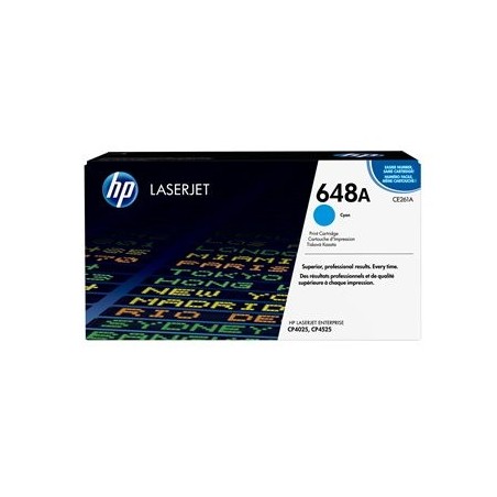 HP CE261A Toner HP cyan 11000str LJ CP4025/4525 HP CE261A Toner HP cyan 11000str LJ CP4025/4525