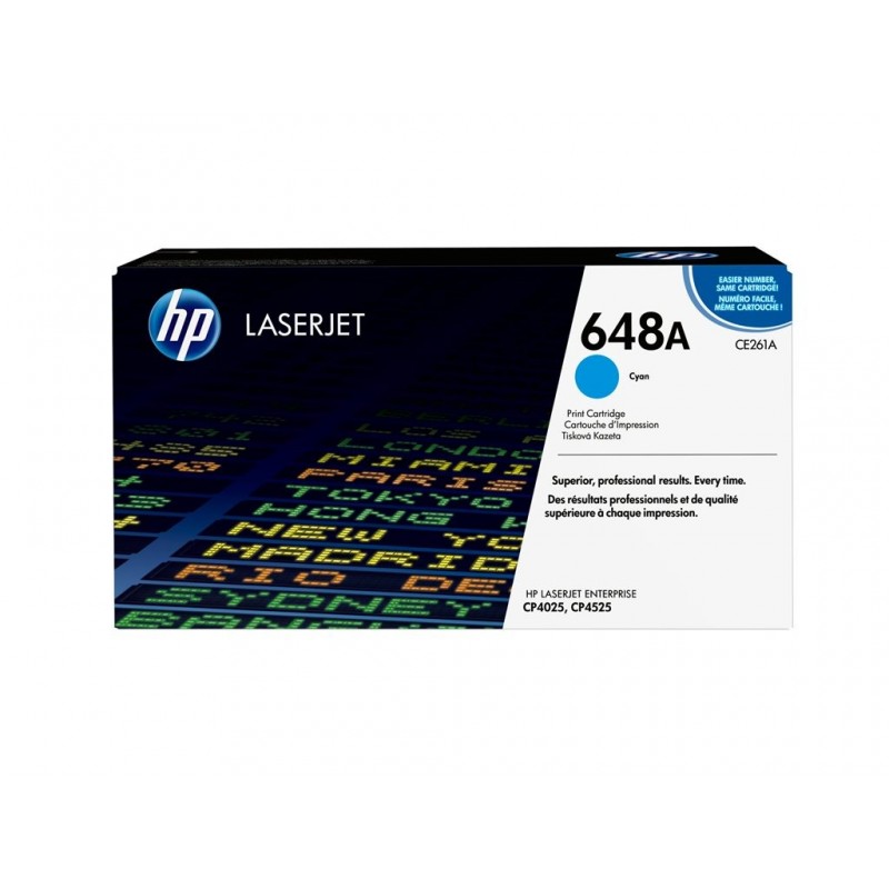 HP CE261A Toner HP cyan 11000str LJ CP4025/4525 HP CE261A Toner HP cyan 11000str LJ CP4025/4525