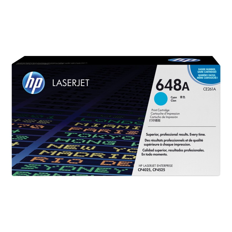 HP CE261A Toner HP cyan 11000str LJ CP4025/4525 HP CE261A Toner HP cyan 11000str LJ CP4025/4525