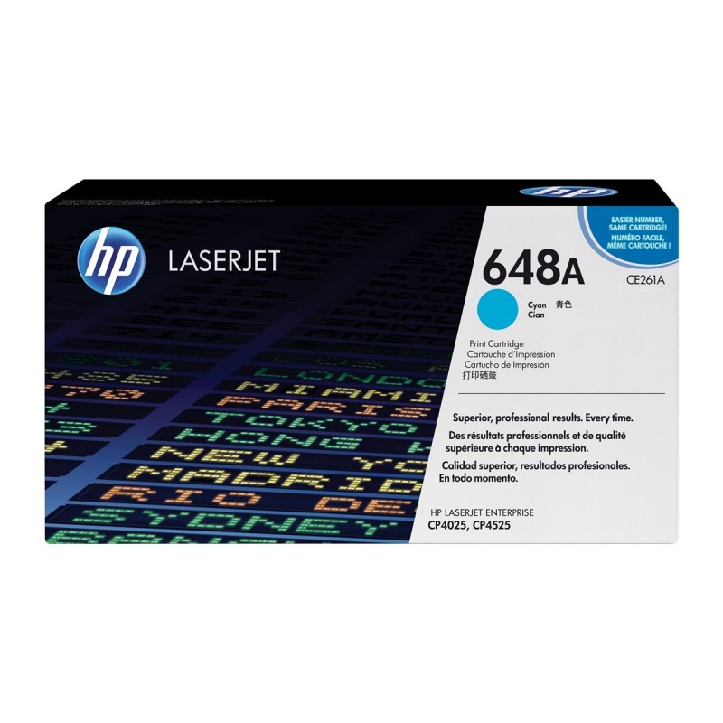 HP CE261A Toner HP cyan 11000str LJ CP4025/4525 HP CE261A Toner HP cyan 11000str LJ CP4025/4525