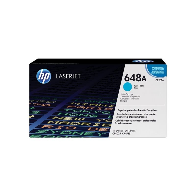 HP CE261A Toner HP cyan 11000str LJ CP4025/4525 HP CE261A Toner HP cyan 11000str LJ CP4025/4525
