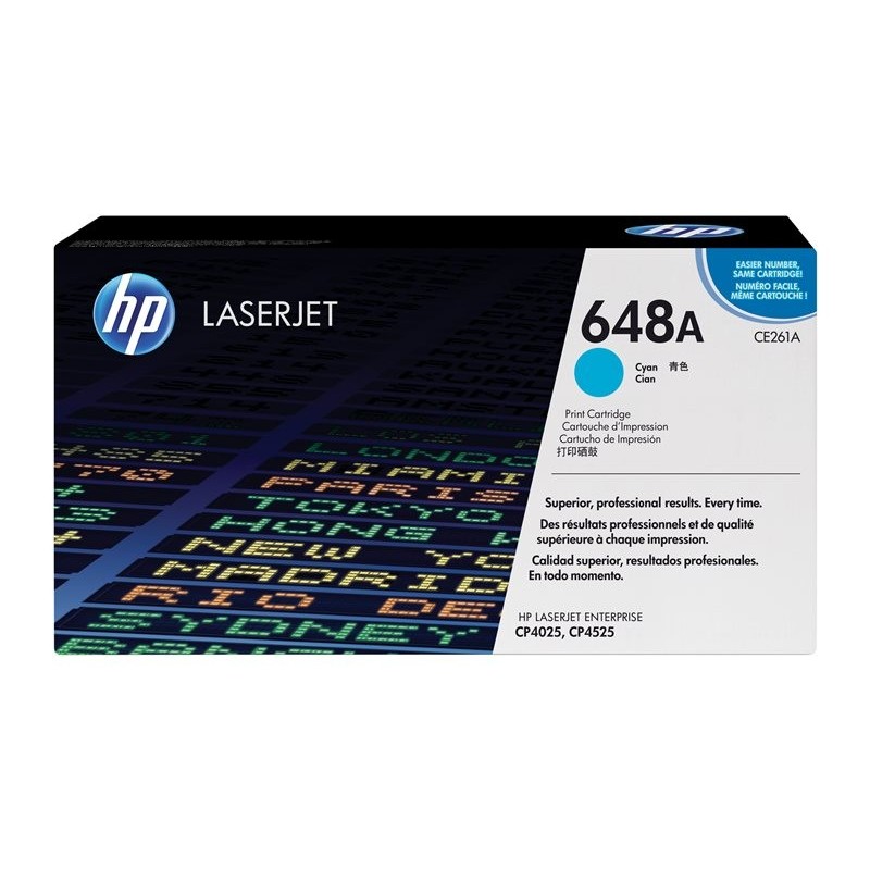 HP CE261A Toner HP cyan 11000str LJ CP4025/4525 HP CE261A Toner HP cyan 11000str LJ CP4025/4525