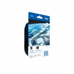 BROTHER LC985BK Tusz Brother LC985BK black 300pgs DCPJ125/J315w/J515w/J220/J265w