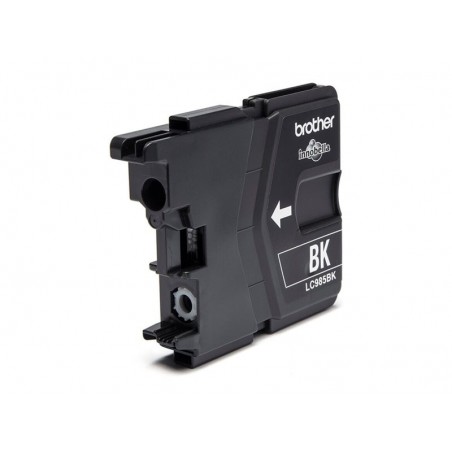 BROTHER LC985BK Tusz Brother LC985BK black 300pgs DCPJ125/J315w/J515w/J220/J265w