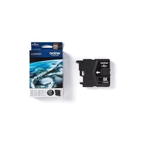 BROTHER LC985BK Tusz Brother LC985BK black 300pgs DCPJ125/J315w/J515w/J220/J265w