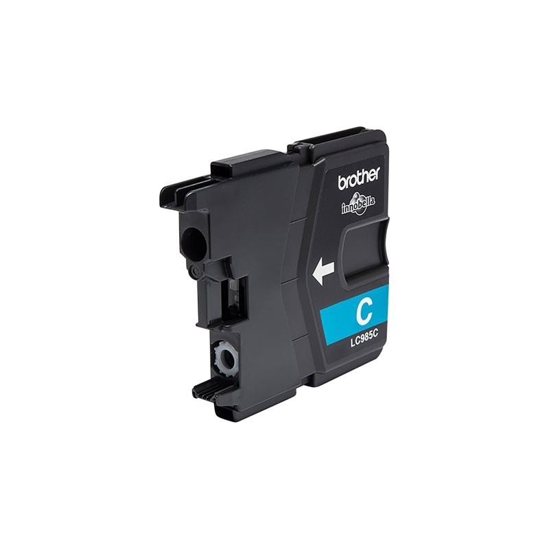 BROTHER LC985C Tusz Brother LC985C cyan 260str DCPJ125 / J315w / J515w / J220 / J265w