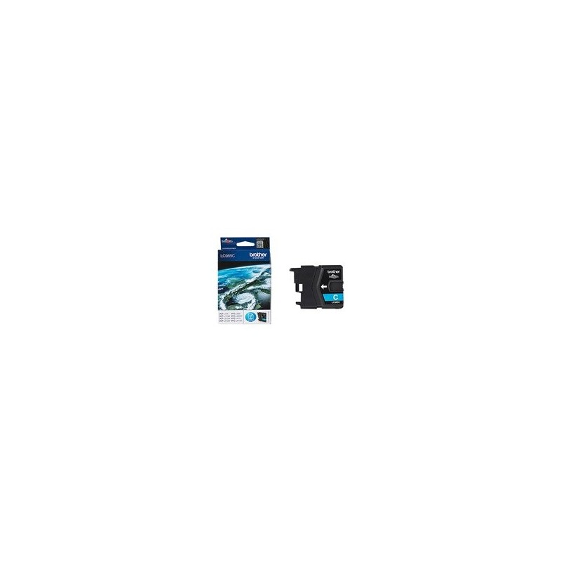 BROTHER LC985C Tusz Brother LC985C cyan 260str DCPJ125 / J315w / J515w / J220 / J265w