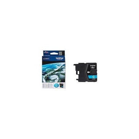 BROTHER LC985C Tusz Brother LC985C cyan 260str DCPJ125 / J315w / J515w / J220 / J265w