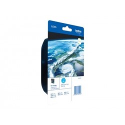 BROTHER LC985C Tusz Brother LC985C cyan 260str DCPJ125 / J315w / J515w / J220 / J265w