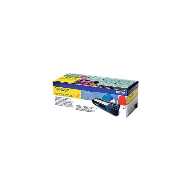BROTHER TN325Y Toner Brother TN325Y yellow 3500str HL 4150CDN / 4570CDW / DCP-9270CDN