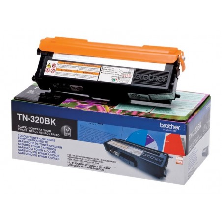 BROTHER TN320BK Toner Brother TN320BK black 2500str HL 4150CDN / 4570CDW / DCP-9270CDN