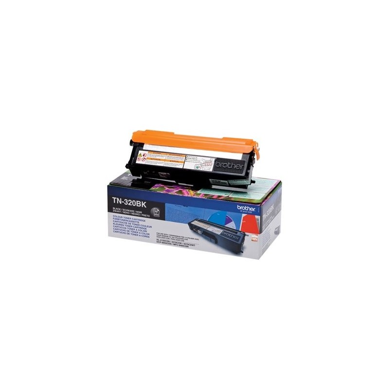 BROTHER TN320BK Toner Brother TN320BK black 2500str HL 4150CDN / 4570CDW / DCP-9270CDN