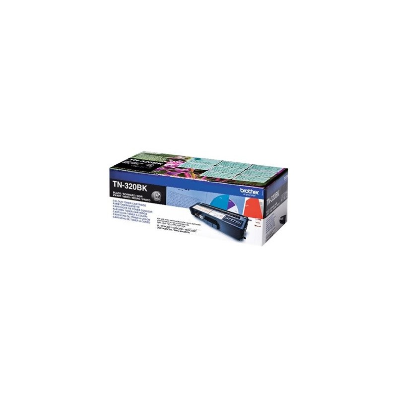 BROTHER TN320BK Toner Brother TN320BK black 2500str HL 4150CDN / 4570CDW / DCP-9270CDN