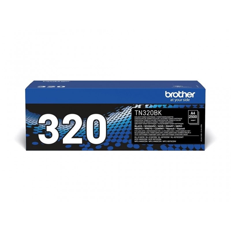 BROTHER TN320BK Toner Brother TN320BK black 2500str HL 4150CDN / 4570CDW / DCP-9270CDN