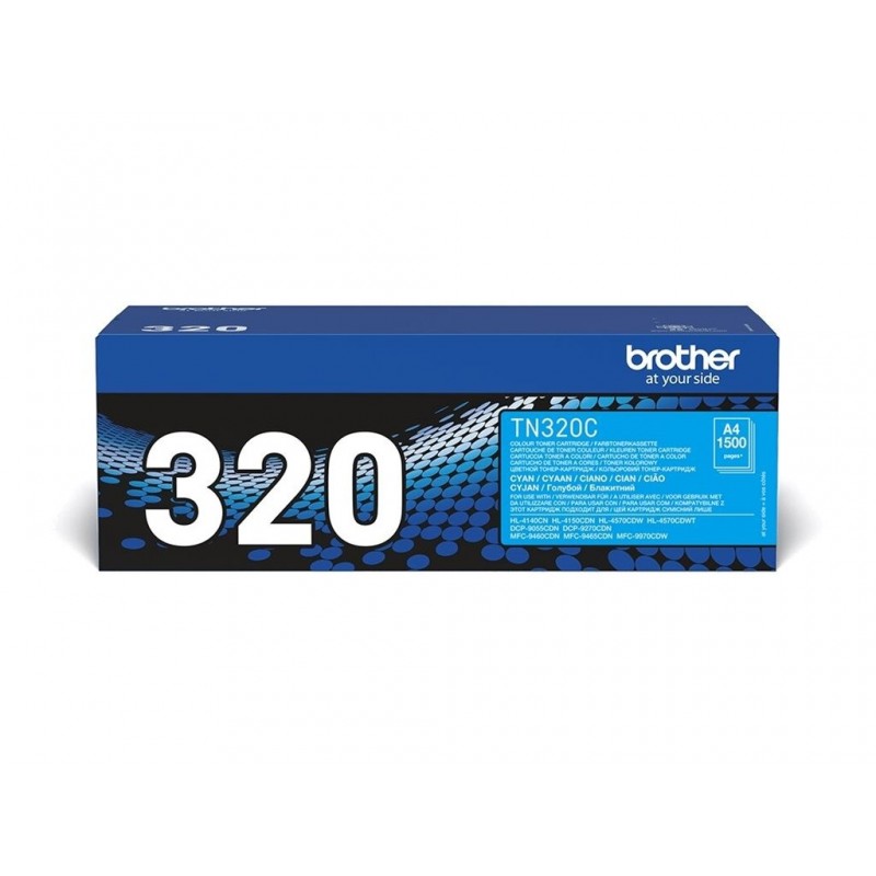 BROTHER TN320C Toner Brother TN320C cyan 1500str HL 4150CDN / 4570CDW / DCP-9270CDN