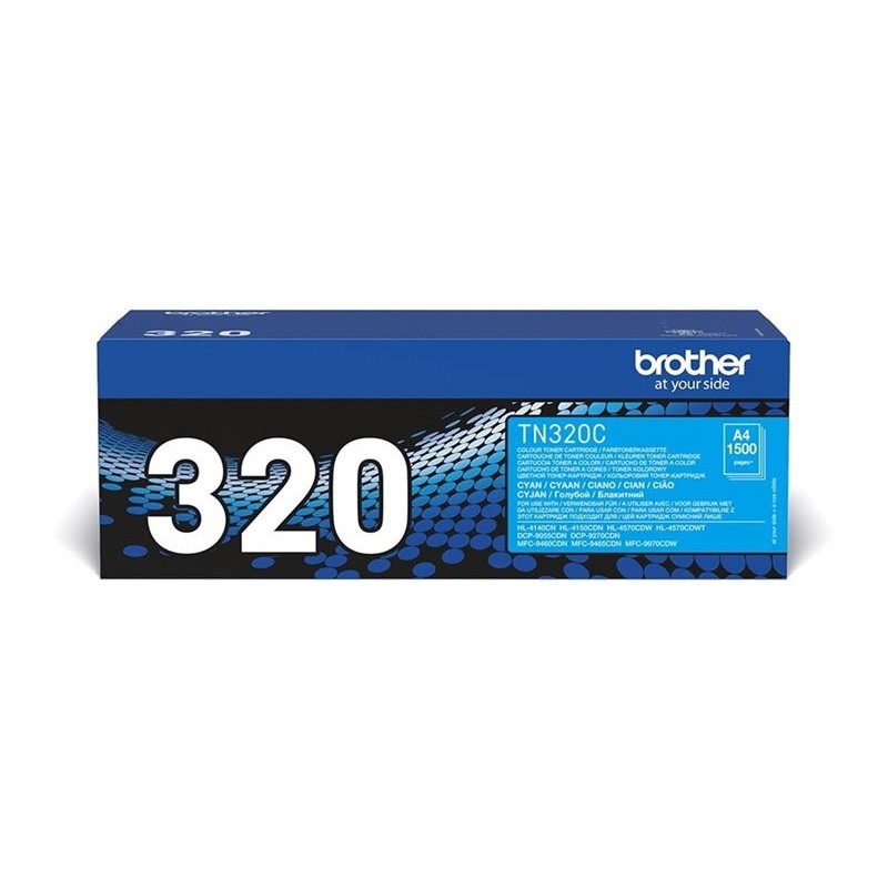 BROTHER TN320C Toner Brother TN320C cyan 1500str HL 4150CDN / 4570CDW / DCP-9270CDN