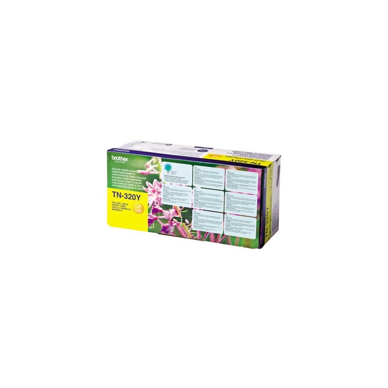 BROTHER TN320Y Toner Brother TN320Y yellow 1500str HL 4150CDN / 4570CDW / DCP-9270CDN