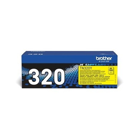 BROTHER TN320Y Toner Brother TN320Y yellow 1500str HL 4150CDN / 4570CDW / DCP-9270CDN