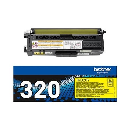 BROTHER TN320Y Toner Brother TN320Y yellow 1500str HL 4150CDN / 4570CDW / DCP-9270CDN
