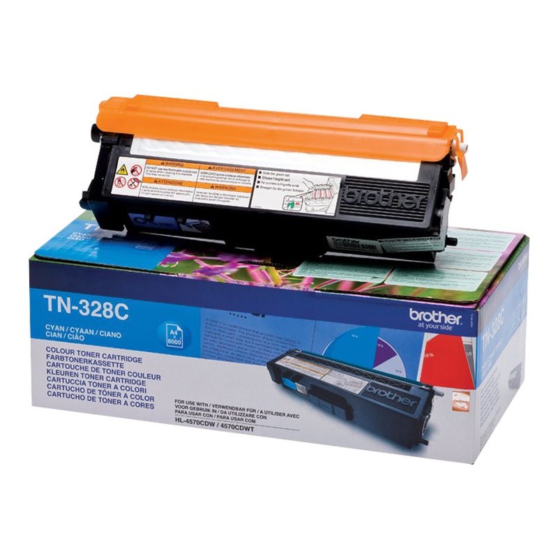 BROTHER TN328C Toner Brother TN328C cyan 6 000str HL 4570CDW / DCP-9270CDN