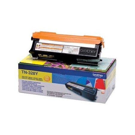 BROTHER TN328Y Toner Brother TN328Y yellow 6 000str HL 4570CDW / DCP-9270CDN