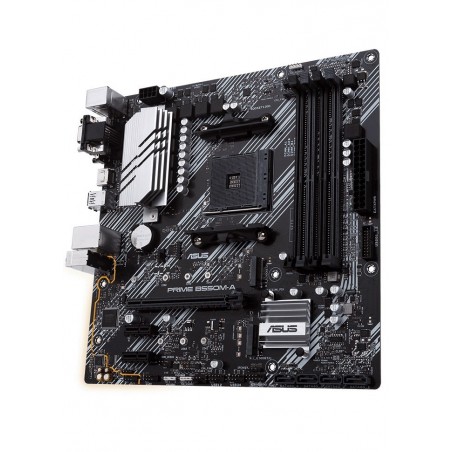 Płyta główna PRIME B550M-A AM4 4DDR4 DVI-D/HDMI M.2 mATX Płyta główna PRIME B550M-A AM4 4DDR4 DVI-D/HDMI M.2 mATX