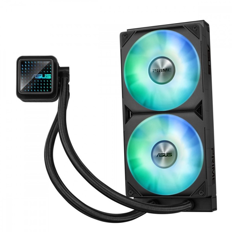 Chłodzenie PRIME LC ARGB CPU 240 ARGB 2x120mm czarne Chłodzenie PRIME LC ARGB CPU 240 ARGB 2x120mm czarne