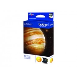 BROTHER LC1240Y Tusz Brother LC1240Y yellow 600str DCP-J525W / DCP-J725DW / MFC-J625DW