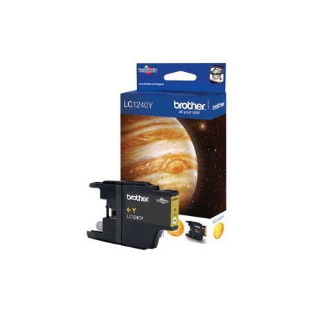 BROTHER LC1240Y Tusz Brother LC1240Y yellow 600str DCP-J525W / DCP-J725DW / MFC-J625DW