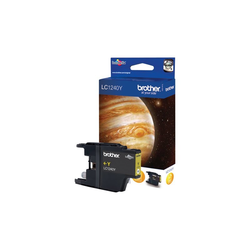 BROTHER LC1240Y Tusz Brother LC1240Y yellow 600str DCP-J525W / DCP-J725DW / MFC-J625DW BROTHER LC1240Y Tusz Brother LC1240Y yellow 600str DCP-J525W / DCP-J725DW / MFC-J625DW