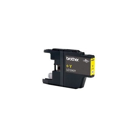 BROTHER LC1240Y Tusz Brother LC1240Y yellow 600str DCP-J525W / DCP-J725DW / MFC-J625DW