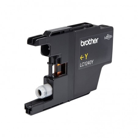 BROTHER LC1240Y Tusz Brother LC1240Y yellow 600str DCP-J525W / DCP-J725DW / MFC-J625DW