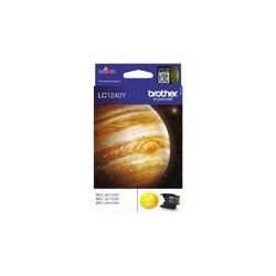 BROTHER LC1240Y Tusz Brother LC1240Y yellow 600str DCP-J525W / DCP-J725DW / MFC-J625DW