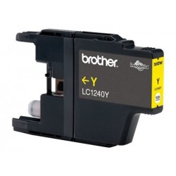 BROTHER LC1240Y Tusz Brother LC1240Y yellow 600str DCP-J525W / DCP-J725DW / MFC-J625DW