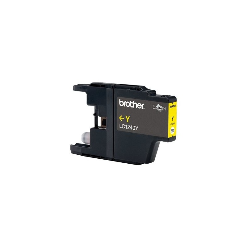 BROTHER LC1240Y Tusz Brother LC1240Y yellow 600str DCP-J525W / DCP-J725DW / MFC-J625DW BROTHER LC1240Y Tusz Brother LC1240Y yellow 600str DCP-J525W / DCP-J725DW / MFC-J625DW
