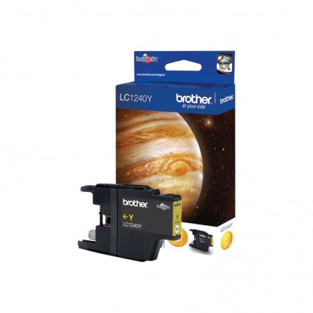 BROTHER LC1240Y Tusz Brother LC1240Y yellow 600str DCP-J525W / DCP-J725DW / MFC-J625DW