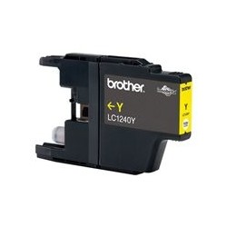 BROTHER LC1240Y Tusz Brother LC1240Y yellow 600str DCP-J525W / DCP-J725DW / MFC-J625DW