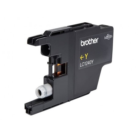 BROTHER LC1240Y Tusz Brother LC1240Y yellow 600str DCP-J525W / DCP-J725DW / MFC-J625DW