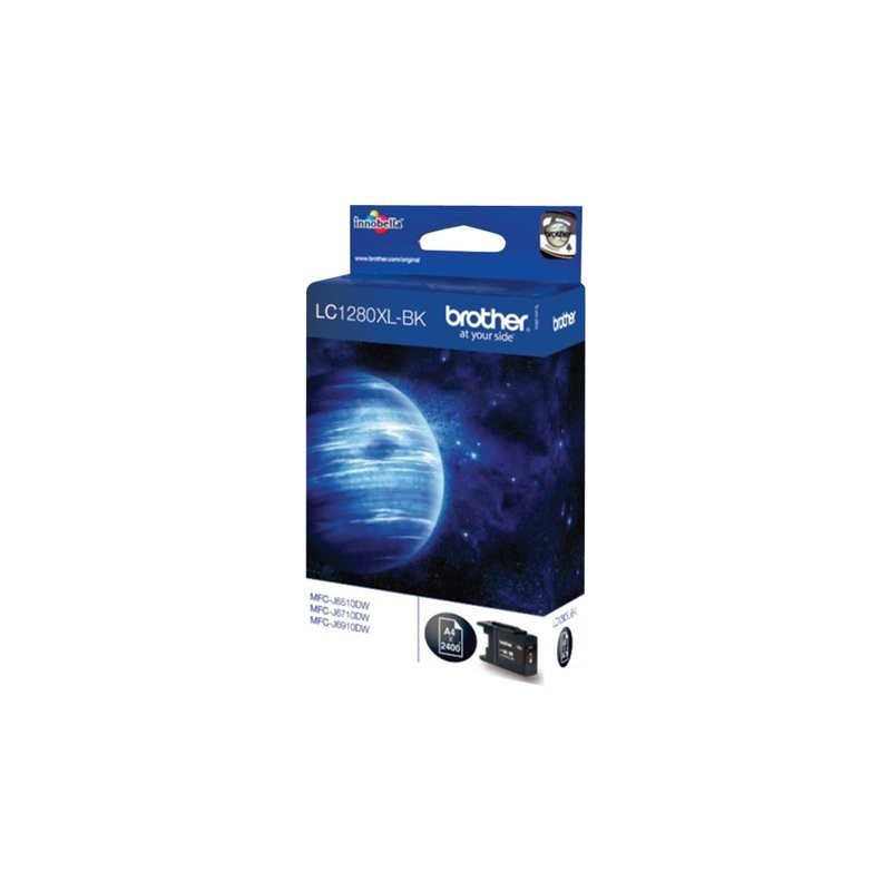 BROTHER LC1280XLBK Brother LC1280XLBK Cartus negru de capacitate mare - 2.400 pagini
