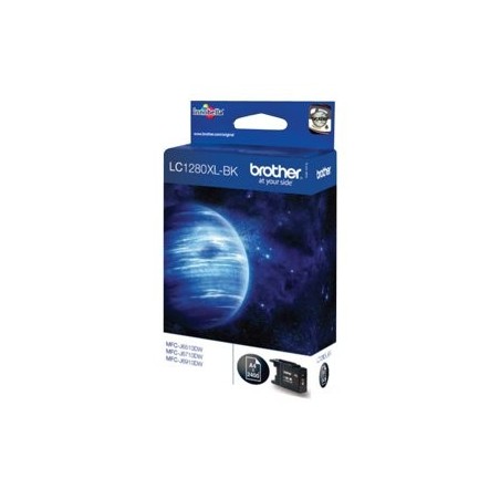 BROTHER LC1280XLBK Brother LC1280XLBK Cartus negru de capacitate mare - 2.400 pagini BROTHER LC1280XLBK Brother LC1280XLBK Cartus negru de capacitate mare - 2.400 pagini