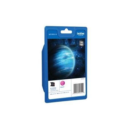 BROTHER LC1280XLM Brother LC1280XLM Cartus magenta de capacitate mare - 1.200 pagini BROTHER LC1280XLM Brother LC1280XLM Cartus magenta de capacitate mare - 1.200 pagini