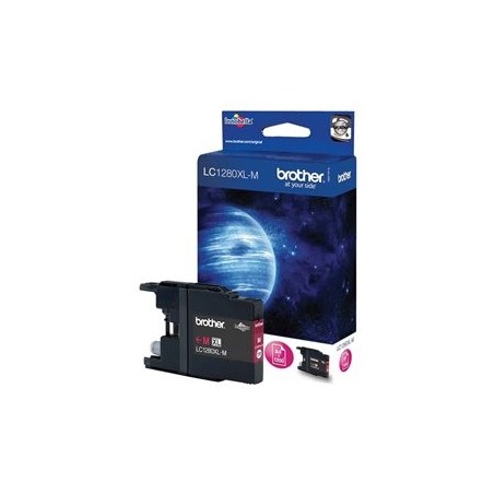 BROTHER LC1280XLM Brother LC1280XLM Cartus magenta de capacitate mare - 1.200 pagini BROTHER LC1280XLM Brother LC1280XLM Cartus magenta de capacitate mare - 1.200 pagini