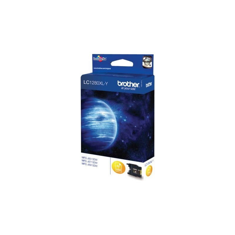 BROTHER LC1280XLY Brother LC1280XLY Cartus yellow de capacitate mare - 1.200 pagini