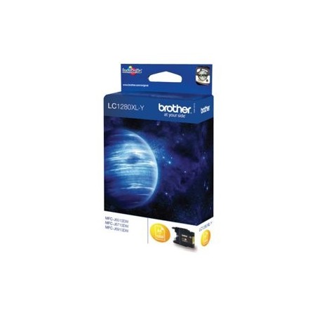 BROTHER LC1280XLY Brother LC1280XLY Cartus yellow de capacitate mare - 1.200 pagini
